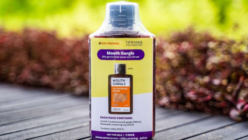 Temasek Foundation to distribute free mouth gargle to all Singapore households