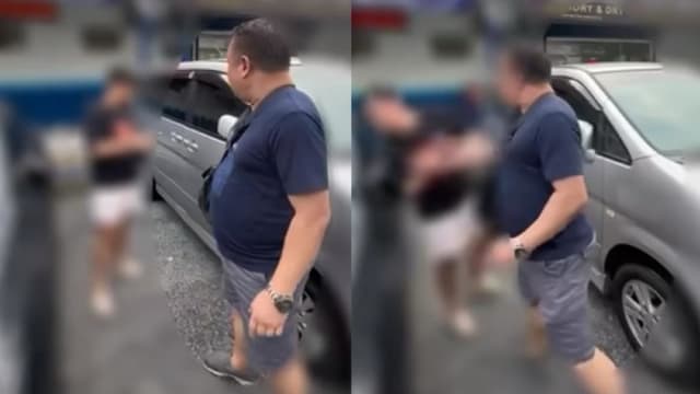 称对方高灯直射眼睛痛 马国大叔怒打两男六巴掌