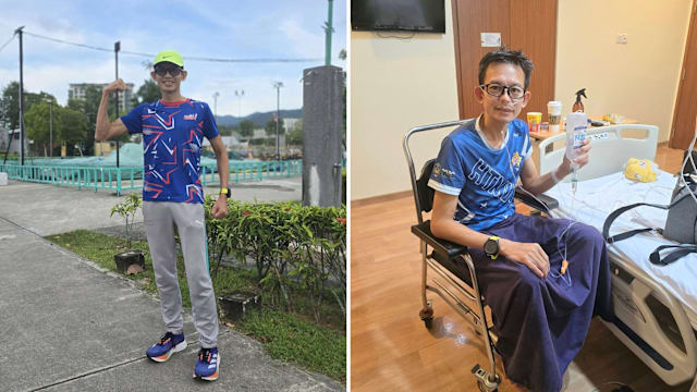 五周前还能跑完42公里全马 抗癌男：现在连上厕所都难