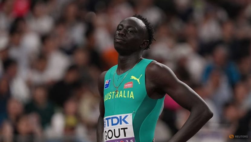 Chilled teen Gout reaches 200m semis on worlds debut