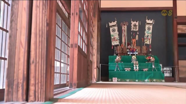 日本儿童节 东京茅草屋展复古节庆装饰传承传统习俗