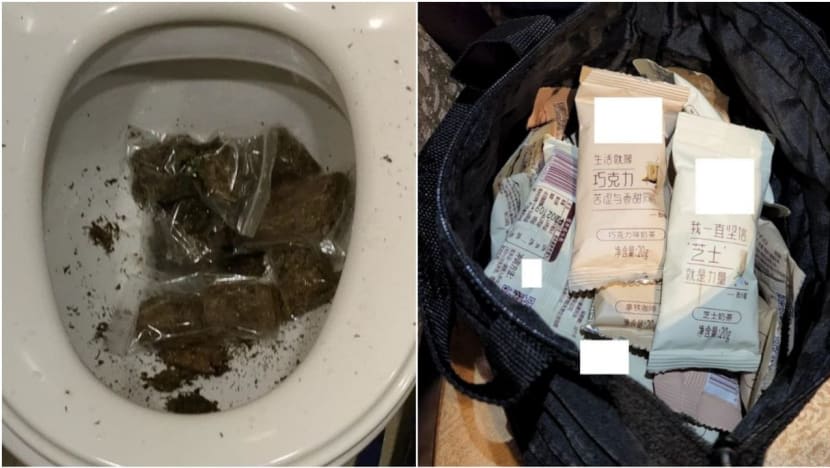 Dadah bernilai S$177,000, uncang teh sudah diusik dirampas dalam serbuan CNB