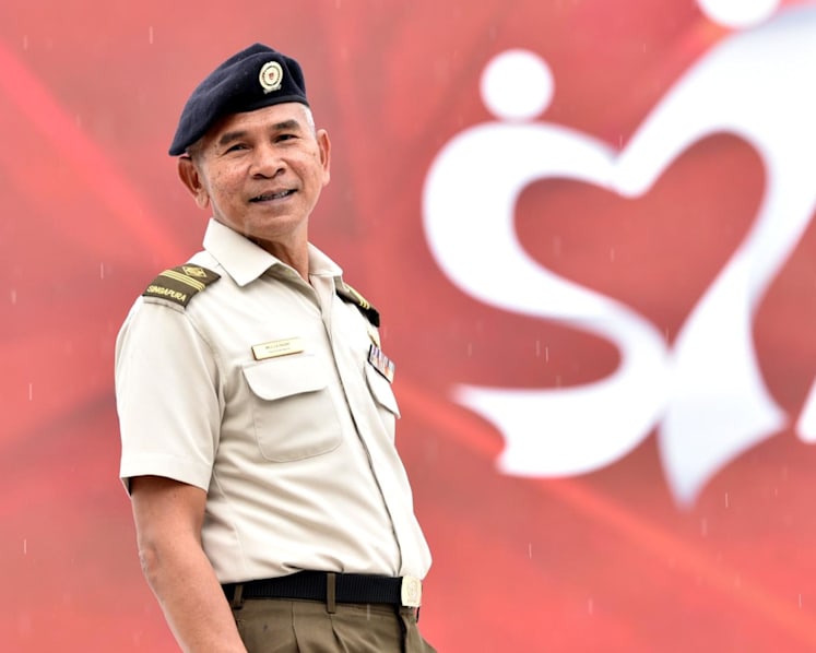 Meet the SAF senior band major who took part in 39 NDPs, including the year he was hospitalised