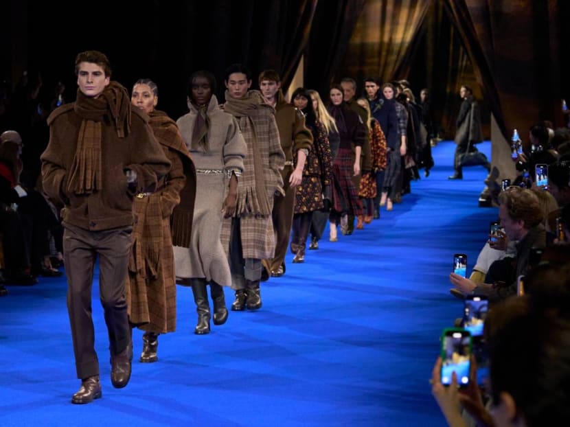 Burberry winter collection draws on British country homes, equestrian styles