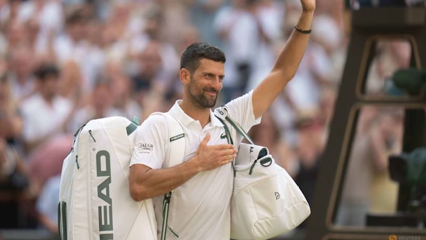 Defeated Djokovic says he wants 'at least one more time' at Wimbledon