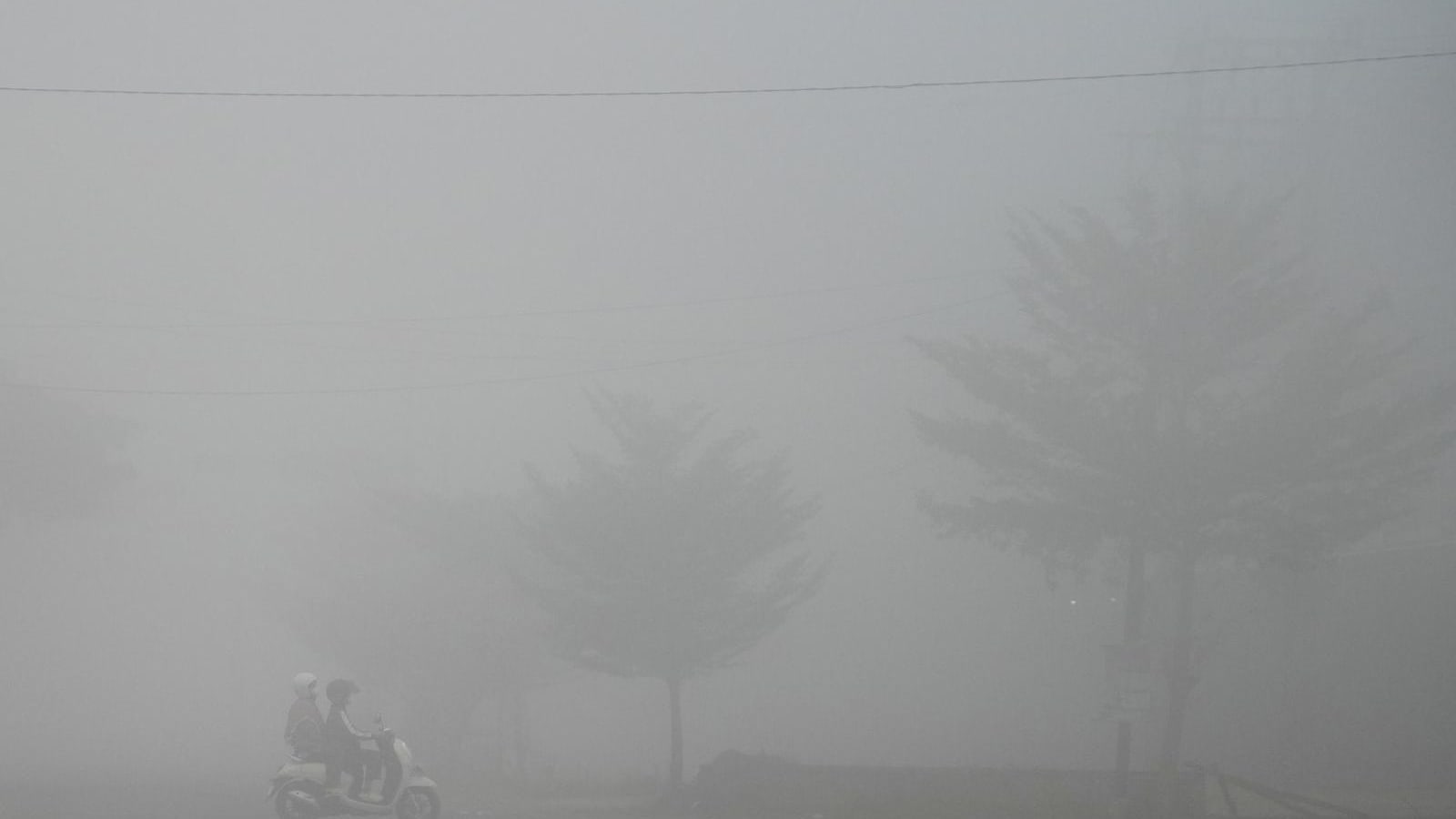 Darurat kabut asap, Gubernur Jambi liburkan anak sekolah, kasus ISPA naik