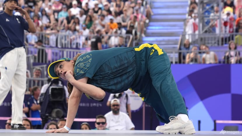 Australia's breaking B-Girl Raygun misfires in perplexing performance Australia's breaking B-Girl Raygun misfires in perplexing performance