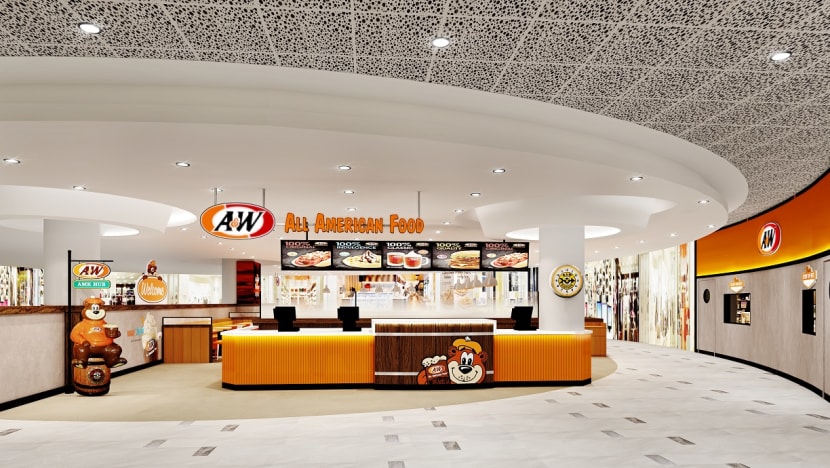 A&W’s second outlet in Ang Mo Kio can seat nearly twice as many as its Jewel branch
