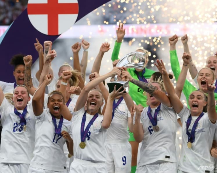 Commentary: Women ended England’s 56-year football drought. Give them the respect and funding they deserve