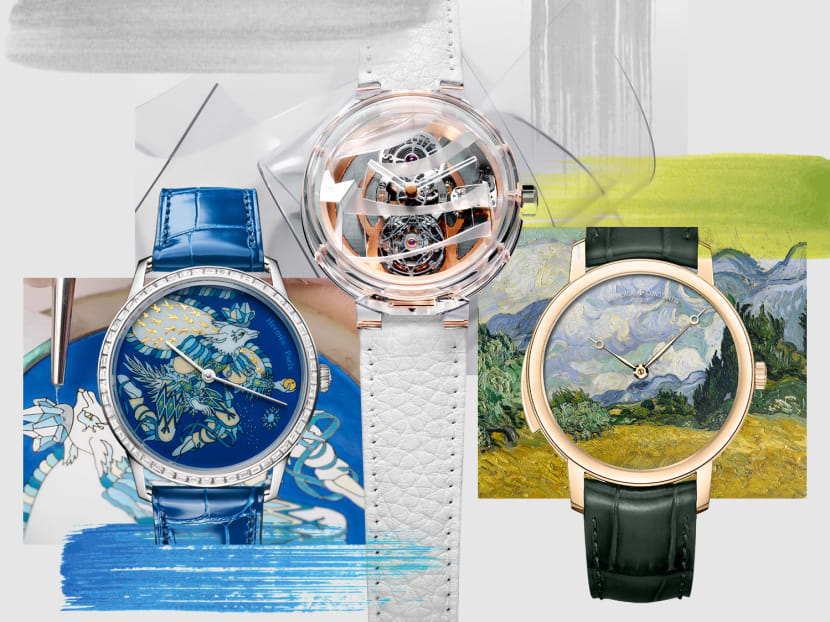These watches from LV, Vacheron Constantin and Hermes draw inspiration from architecture, paintings & scarves 