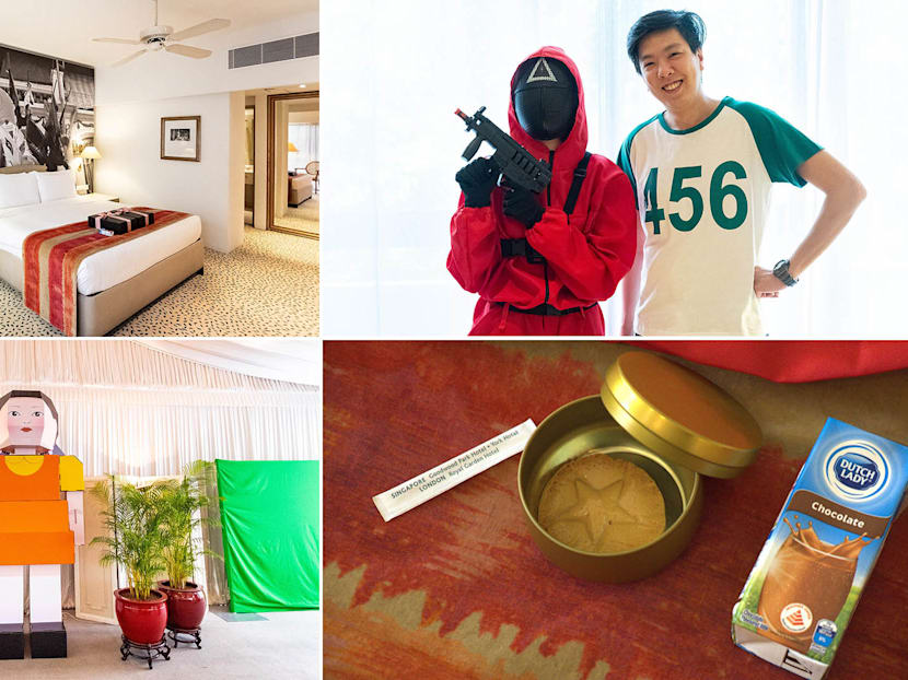 This Squid Game-Themed Staycation Lets You Meet The Creepy Doll, Play Games & Dress Up Like A Character From The Netflix Hit