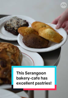 Meet the ‘Weirdoughs’ — Hui Her and Yi Wen, two young pastry chefs who met while working at Les Amis-owned confectionery chain Tarte By Cheryl Koh and now own a cafe together! They make all their sourdough bread and viennoiserie in-house, and there are dine-in seats! #8dayseatcafe #cafes #tiktoksg #sgfyp