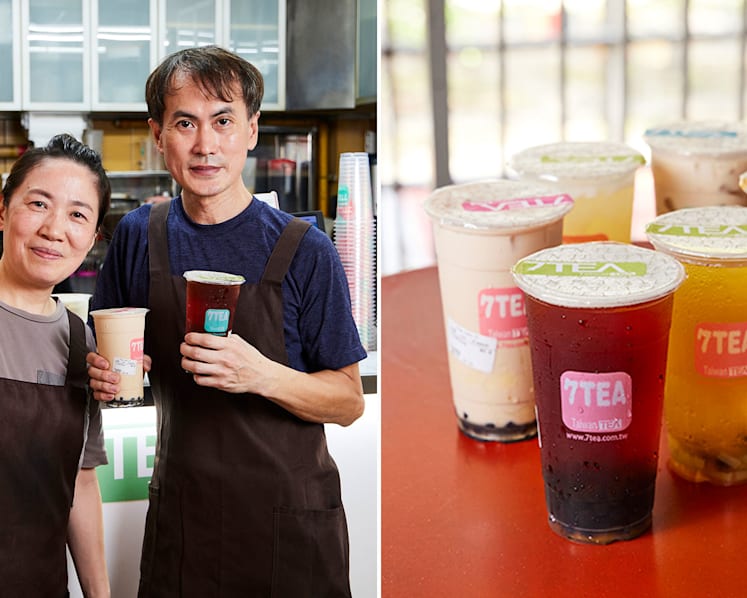Taiwanese couple run bubble tea hawker stall, nice large-sized drinks from $1.50