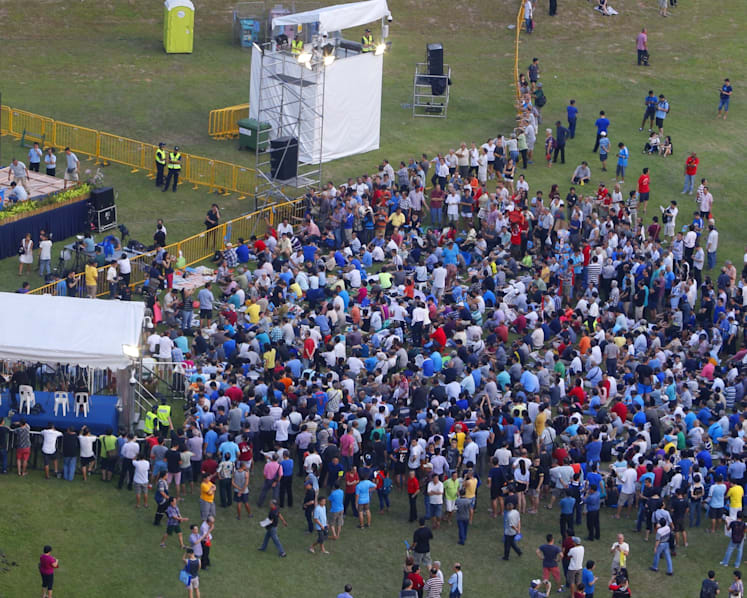 WP holds its first GE2015 rally