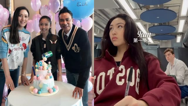 任达华爱女就读伦敦政治经济学院，跳级数学课当学霸