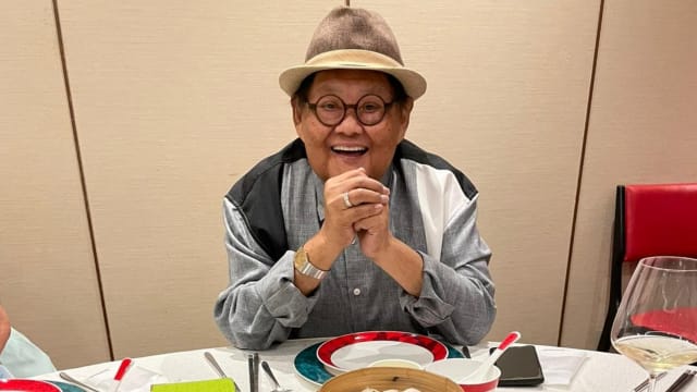 两个月前刚庆祝75岁生日，林益民晒出生照、揭名字背后含义