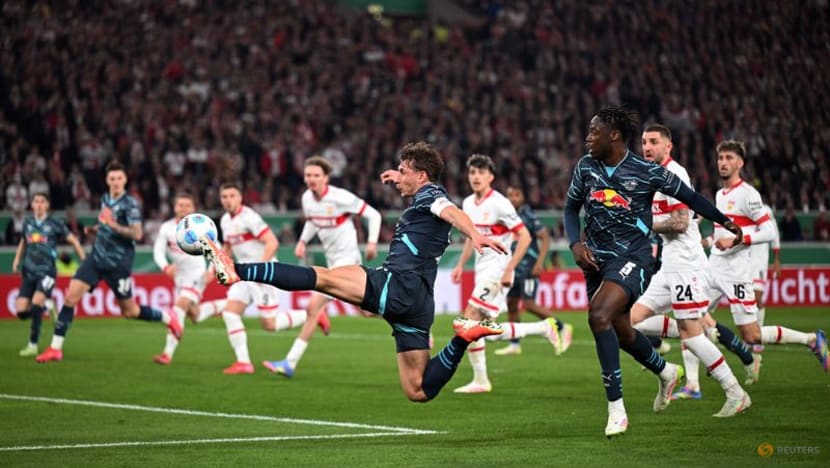 Stuttgart beat RB Leipzig 3-1 to reach German Cup final