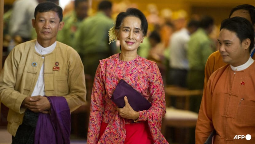 Myanmar cuts ex-leader Aung San Suu Kyi's sentence, frees former president