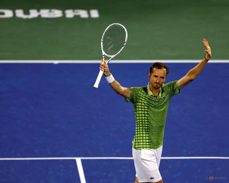 Medvedev to face Griekspoor in bid for second Dubai title