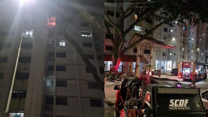 Api menyala semula di flat sama di Jurong East