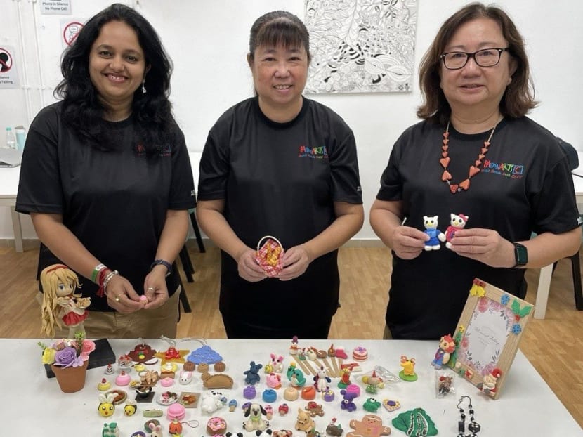 Meet the 3 aunties of Bukit Batok East who use miniature clay art to build community bonds