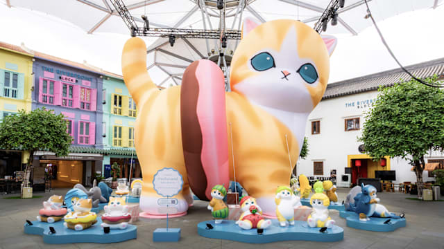 和Mofusand玩“躲猫猫”，跟着线索，追逐它接下来的“巡演”地点！