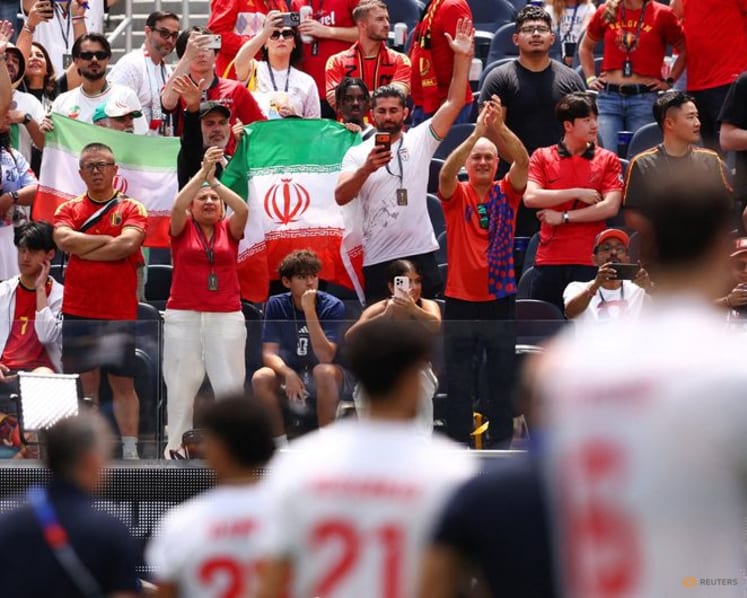Iran leave note of thanks in LA locker room after draw with Belgium