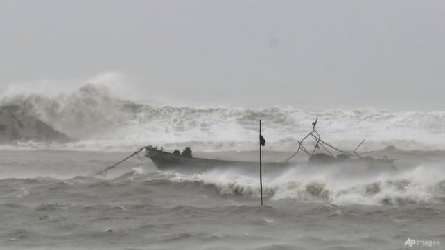 Thousands evacuated, flights cancelled as Typhoon Wutip nears southern China