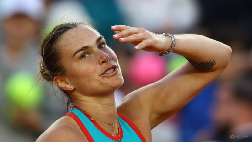 Sabalenka shrugs off slow start to reach French Open third round
