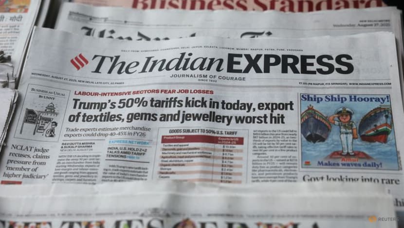 Trump's doubling of tariffs on Indian imports takes effect, hiking tensions Trump's doubling of tariffs on Indian imports takes effect, hiking tensions