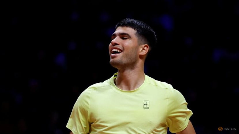 Alcaraz watches from sidelines as teenage brother shines in Madrid