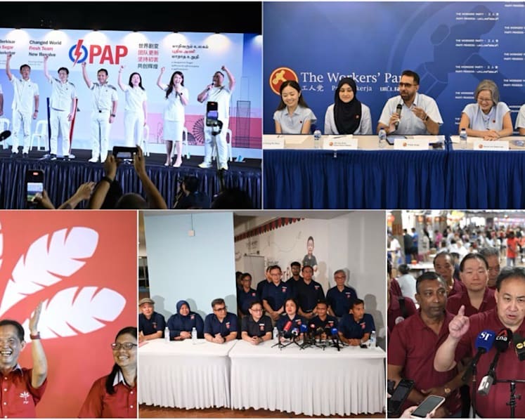 GE2025: Five parties to take part in live roundtables hosted by Mediacorp