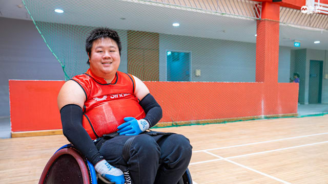 公务员跳水事故瘫痪后投入轮椅橄榄球 盼为国争光