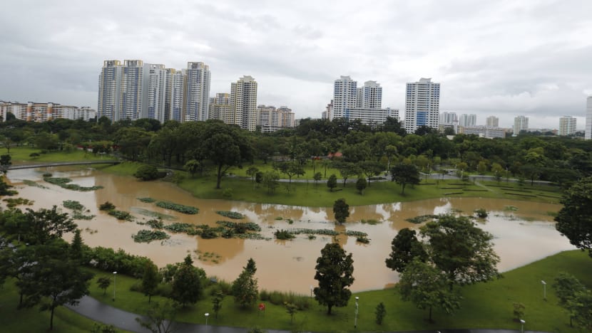 Flash floods seen across Singapore after heavy rain