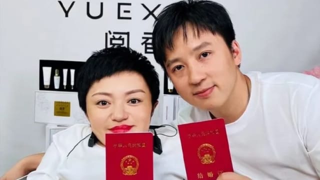 中国罕见病女富豪再婚小鲜肉 豪掷千万嫁妆