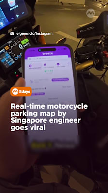 The 34-year-old software engineer tells 8days.sg that the site is managed solely by him. There are plans to upgrade it to an app in the future. #8dayssg #8dayssgtrending #parkingmap #sgfyp #motorbikes