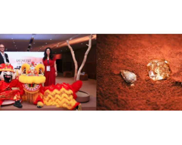 De Beers Group Unveils "Desert Diamonds" at JGW