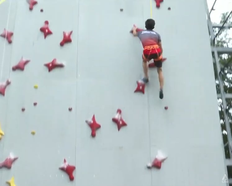 Speed climbing, roller skating athletes hope Asian Games inspire more Singaporeans to pick up niche sports