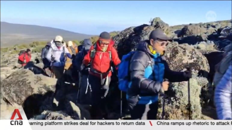Adventure tour operators prepare customers with briefings and physical training