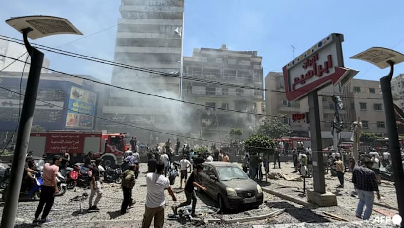 Israel dedah ia sasar kubu Hezbollah di pinggir bandar selatan Beirut