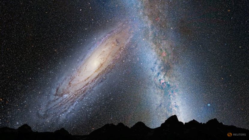 Study sees lower chances of Milky Way crashing into Andromeda galaxy