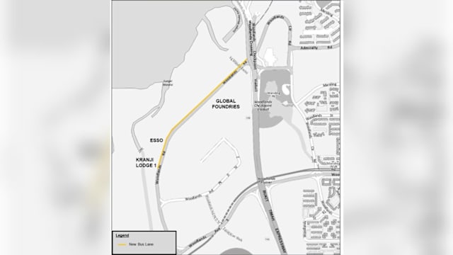 通往兀兰关卡路段增设巴士专用道 助缓解出境交通拥堵