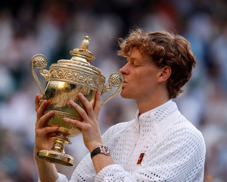 Sinner fends off Zverev in power battle to retain Wimbledon crown