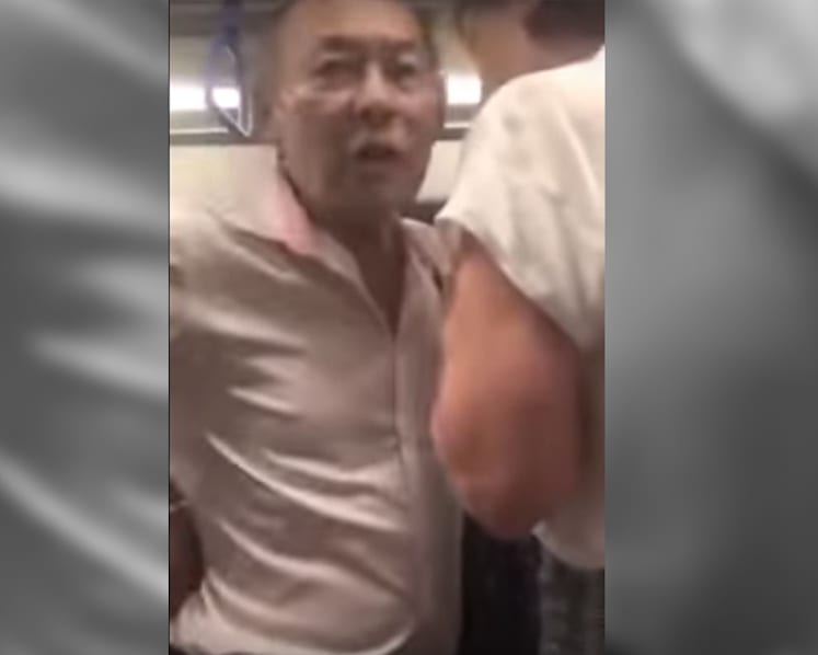Man in viral video charged with harassment
