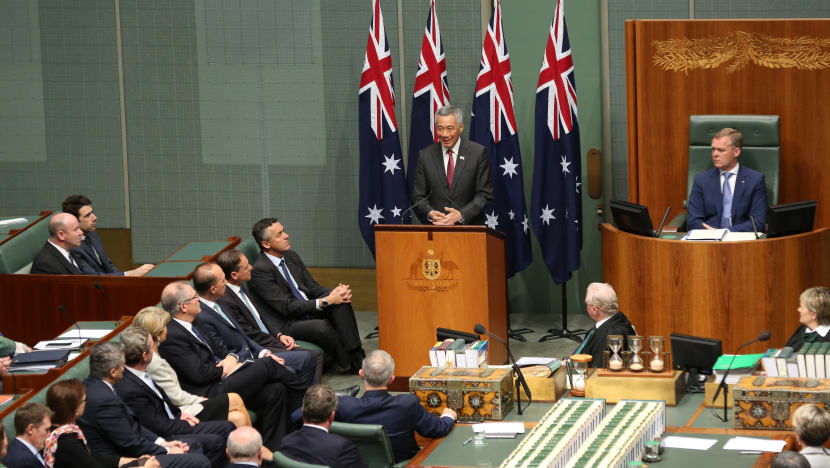 PM Lee hails deep bond with Australia
