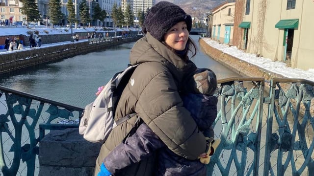 北海道雪地相拥　徐若瑄恢单不忘小情人