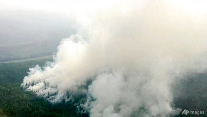 Wildfires blaze in Siberia, Russian Far East