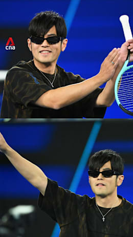 Mandopop star Jay Chou makes Australian Open debut