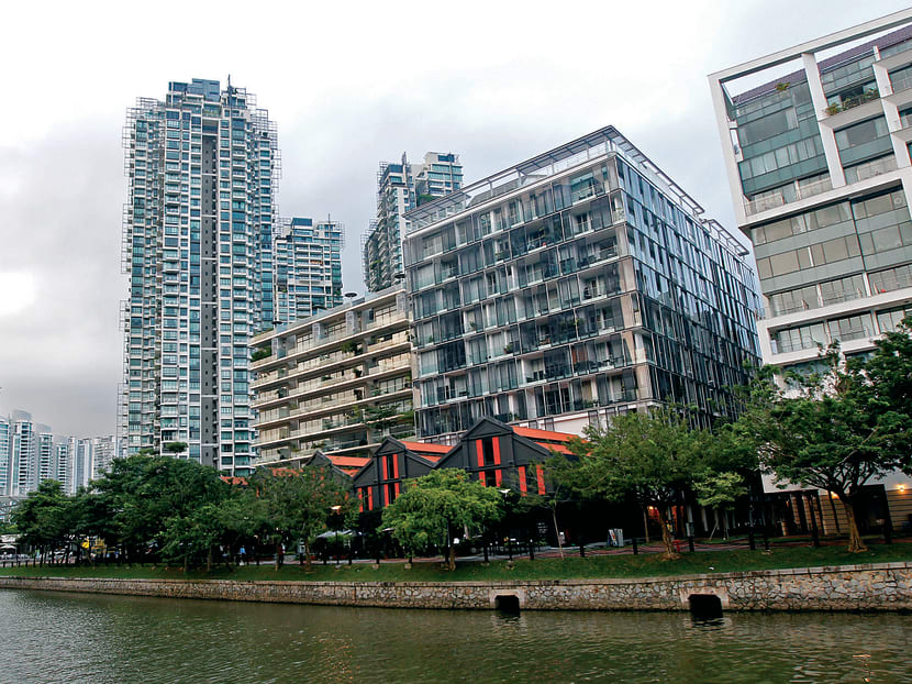 A view of private homes in Singapore. TODAY file photo