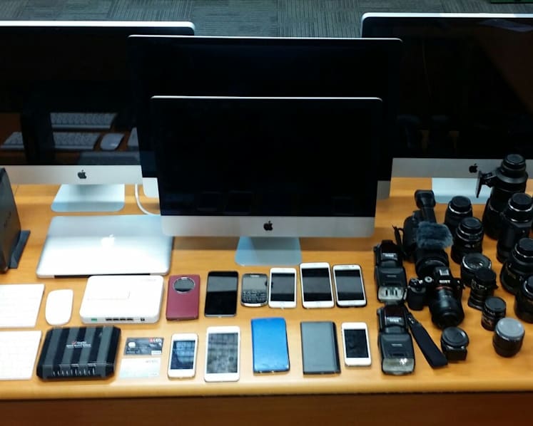 3 social escort agencies busted by police, 8 arrested